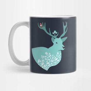 Blue Deer Mug